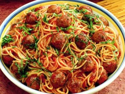Spaghetti con Polpette