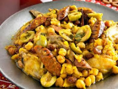 Moroccan Chicken Braise