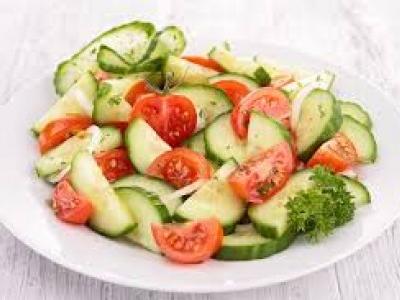 Cucumber-Tomato Salad 