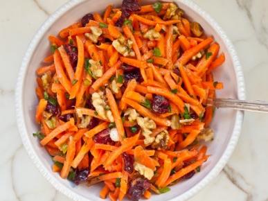 Moroccan Carrot-Walnut Salad 