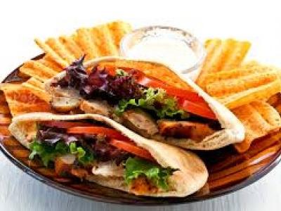 Grilled Chicken with Pita